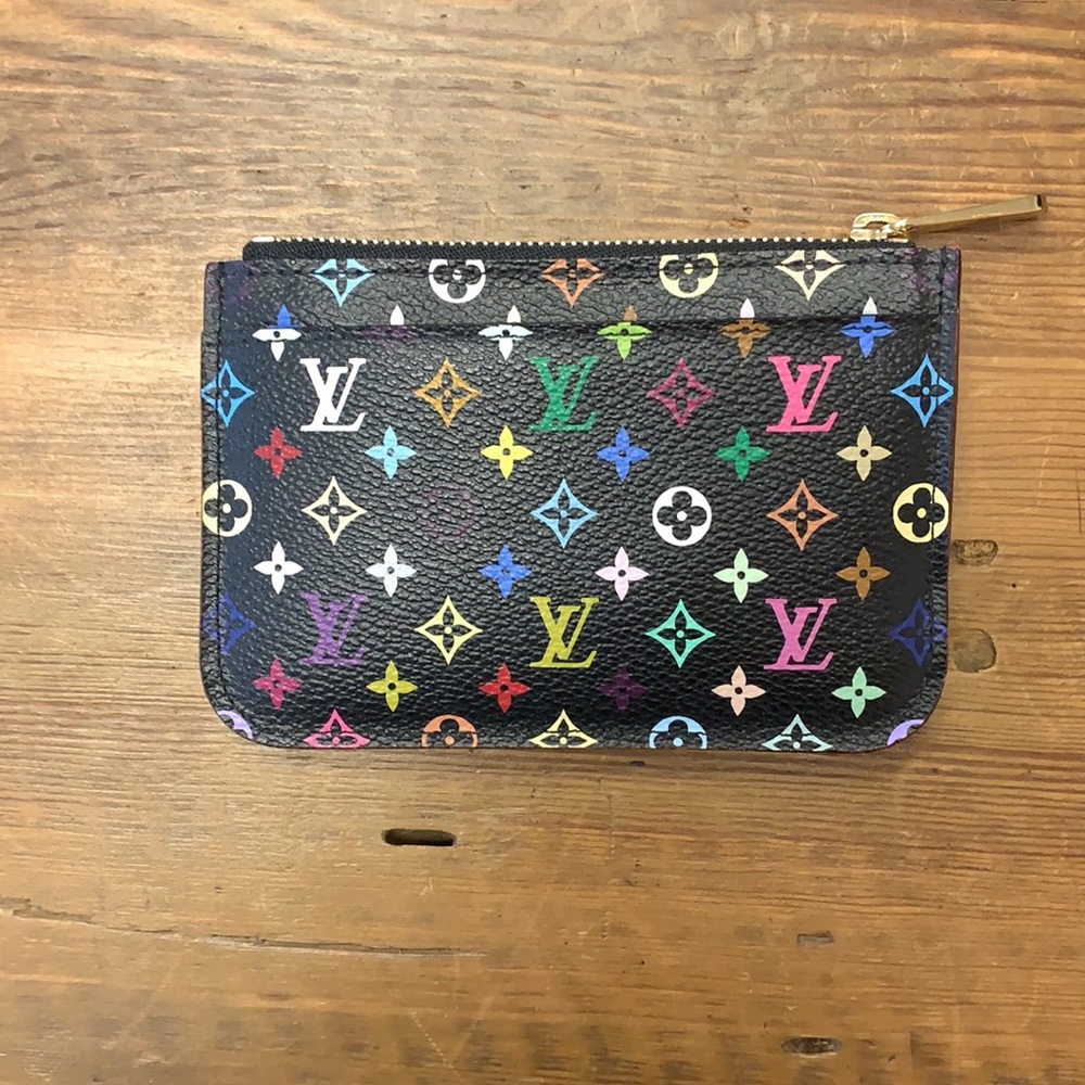 LV Monogram Multicolore Key Holder Wallet